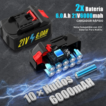 Taladro Rotomartillo Inalambrico 3200W