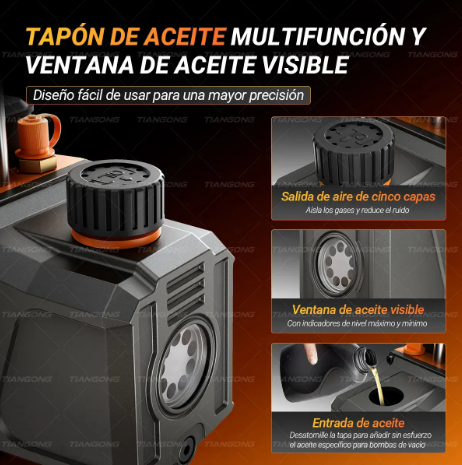 Bomba de Vacio 1/4 HP