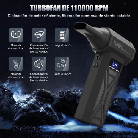 Soplador de Aire Mini de Alta Potencia