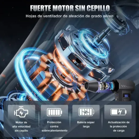 Soplador de Aire Mini de Alta Potencia